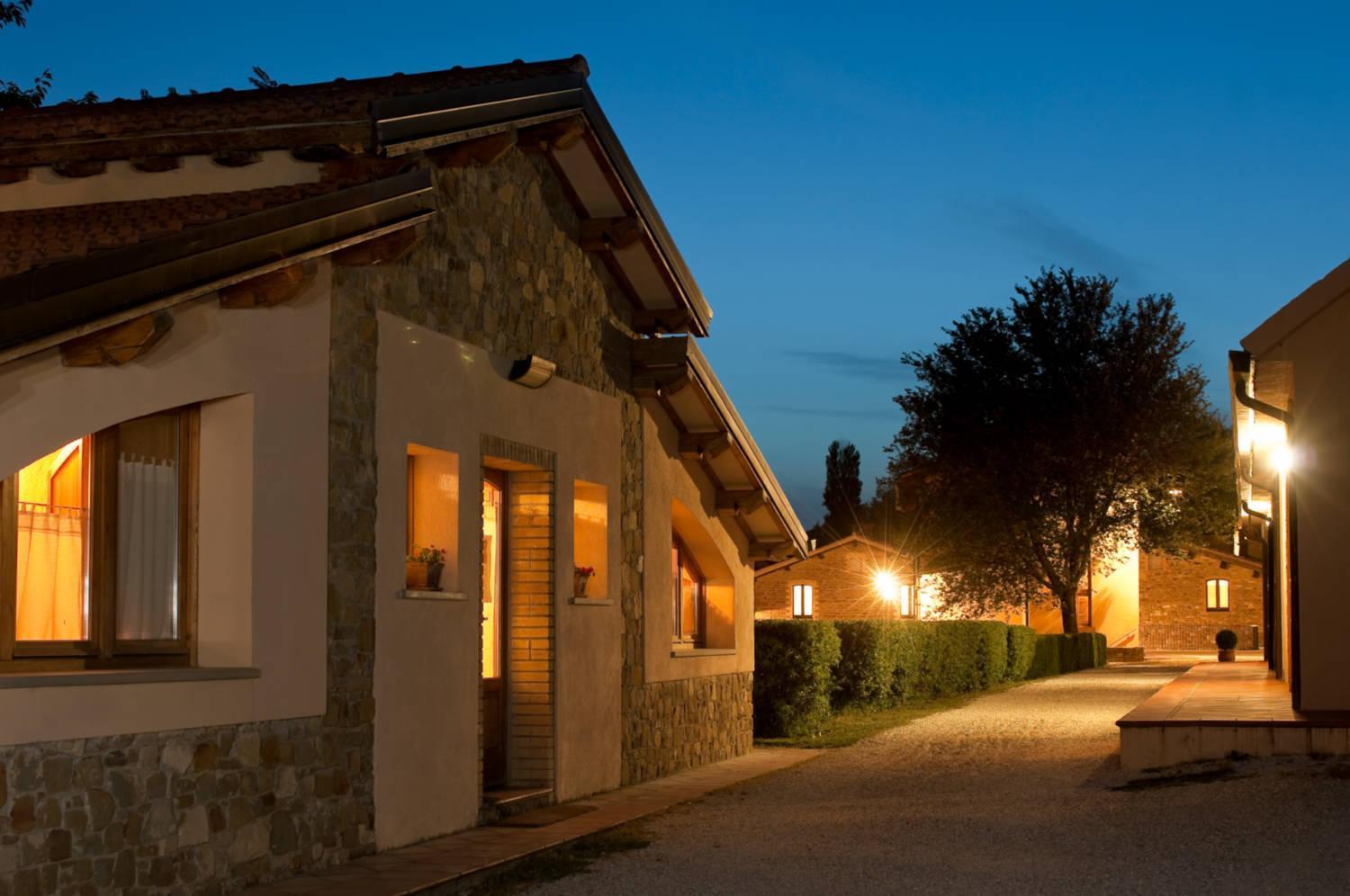 Agriturismo Le Case Ассизи Экстерьер фото